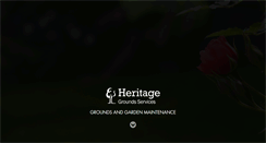 Desktop Screenshot of heritagegrounds.com